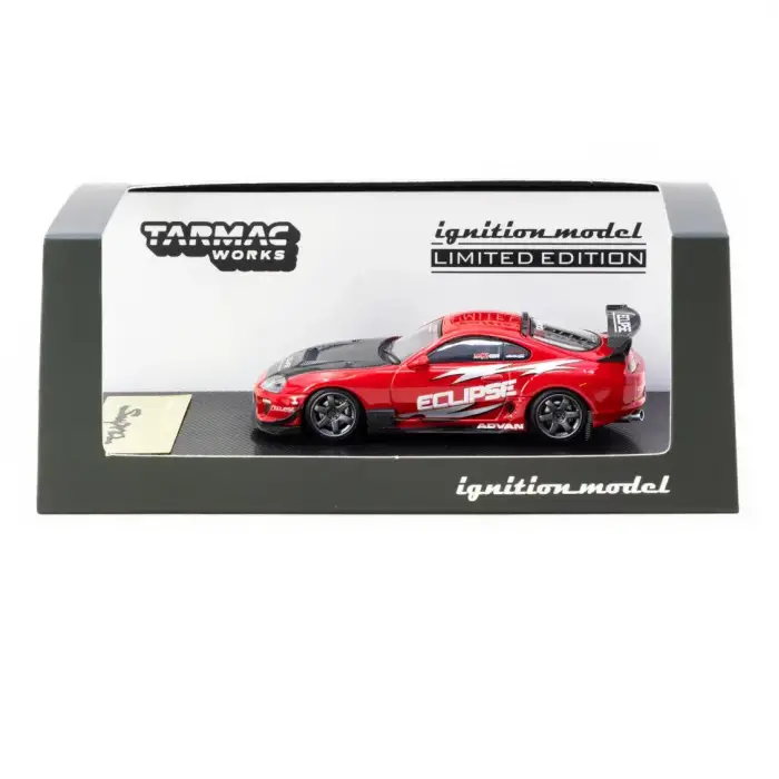 Ignition Model 1/64 Toyota Supra (JZA80) RZ Red - Tarmac Special Edition IG3841