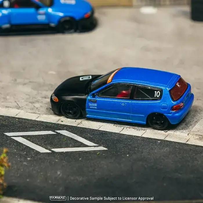 Tarmac Works 1/64 Honda Civic EG6 Tarmac Works 10th Anniversary - HOBBY64 T64-TL001-10TH