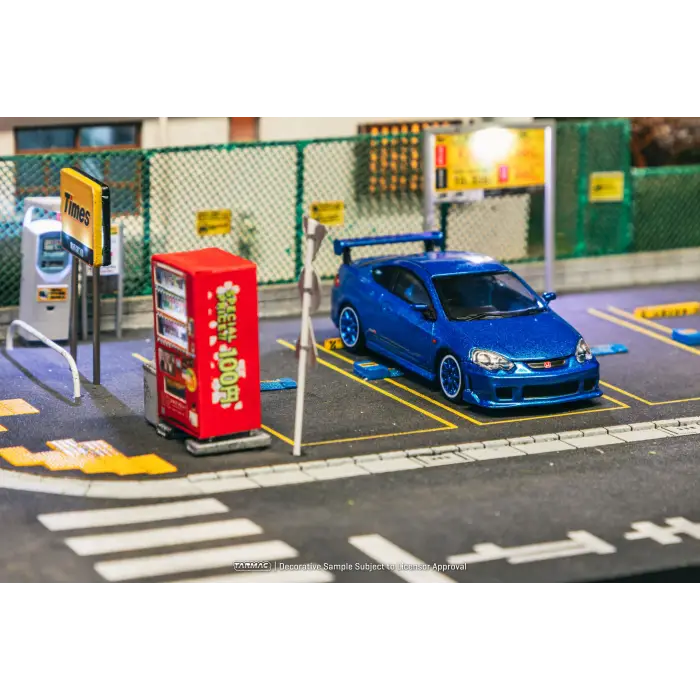 Tarmac Works 1/64 Honda Integra TYPE R DC5 Custom Blue Metallic - ROAD64 T64R-TL022-BL