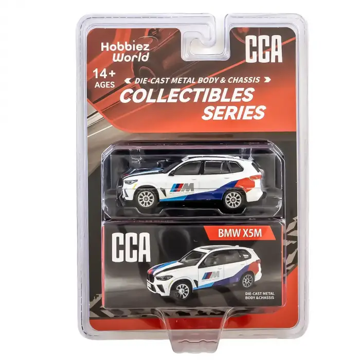 CCA 1:64 Collectibles Series BMW X5M Diecast Model Araba Beyaz - 82523AC
