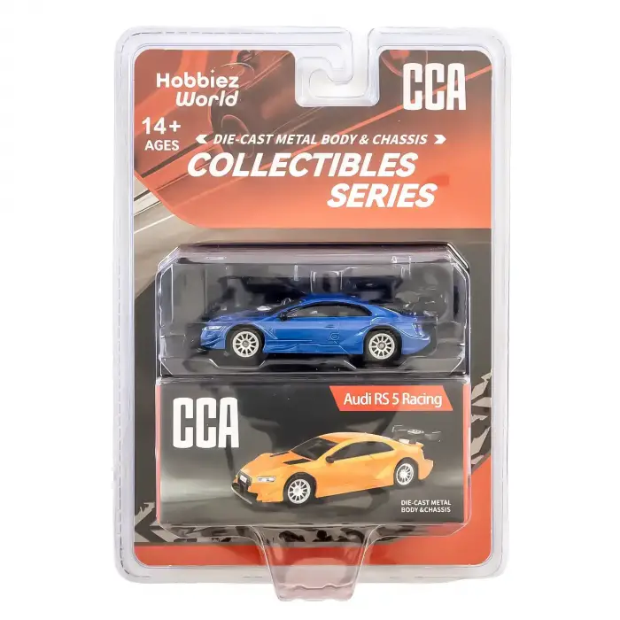 CCA 1:64 Collectibles Series Audi RS5 Racing Diecast Model Araba Lacivert - 82522C