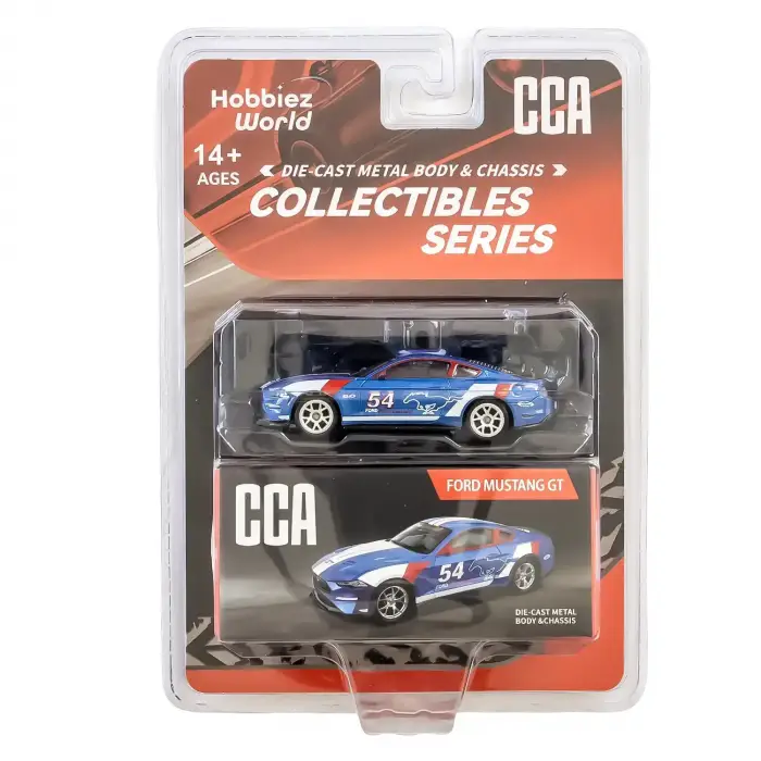 CCA 1:64 Collectibles Series 2018 Ford Mustang GT Diecast Model Araba