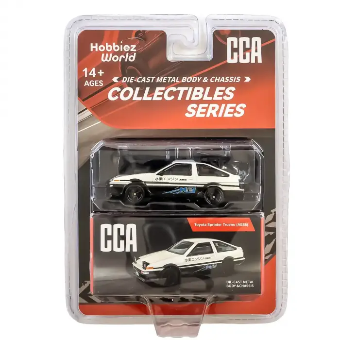 CCA 1:64 Collectibles Series Toyota Sprinter Trueno (AE86) Diecast Model Araba - 82537AC