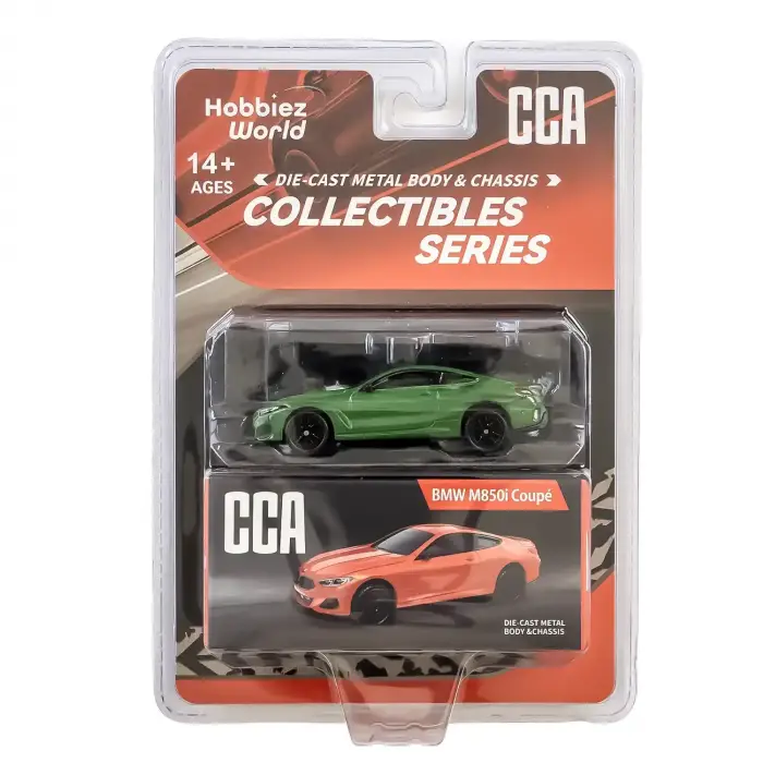 CCA 1:64 Collectibles Series BMW M850i Coupe Diecast Model Araba Yeşil - 82515C