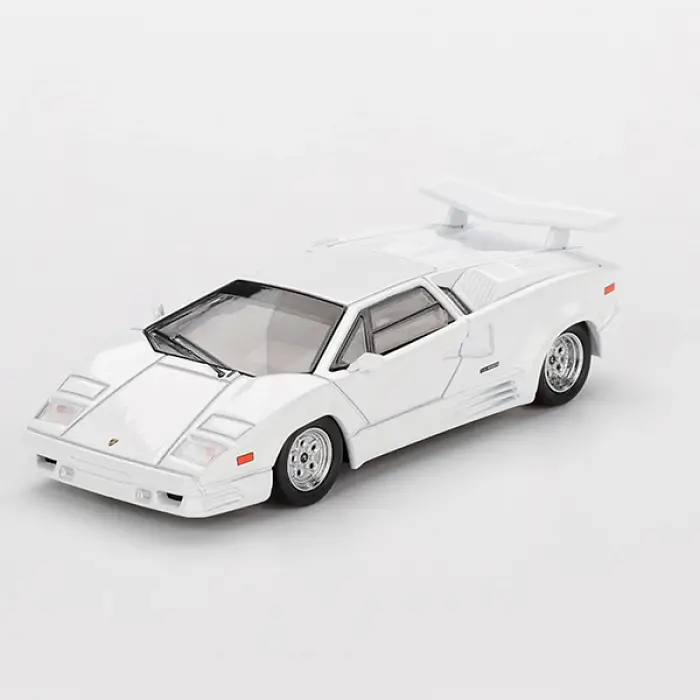 Mini GT 1/64 Lamborghini Countach 25th Anniversary White - Blister Paket MGT01134-BL