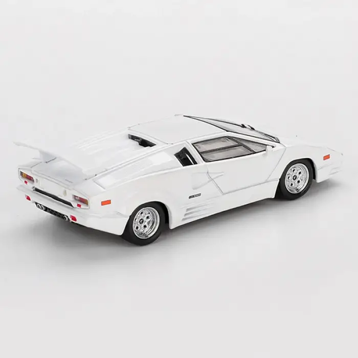 Mini GT 1/64 Lamborghini Countach 25th Anniversary White - Blister Paket MGT01134-BL