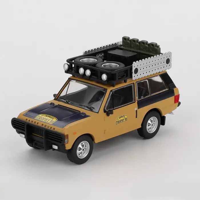 Mini GT 1/64 Range Rover 1981 Camel Trophy Sumatra C.Swoboda K.Mentel Winner - MGT01144