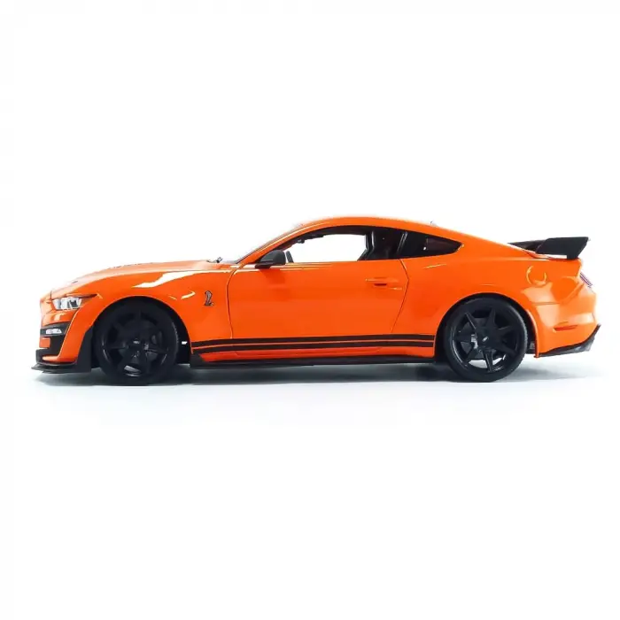 Miasto 1:18 2020 Mustang Shelby GT500 Diecast Model Araba Turuncu - 31388