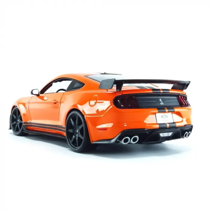 Miasto 1:18 2020 Mustang Shelby GT500 Diecast Model Araba Turuncu - 31388