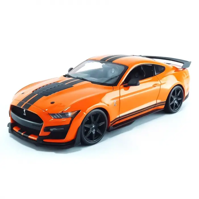 Miasto 1:18 2020 Mustang Shelby GT500 Diecast Model Araba Turuncu - 31388