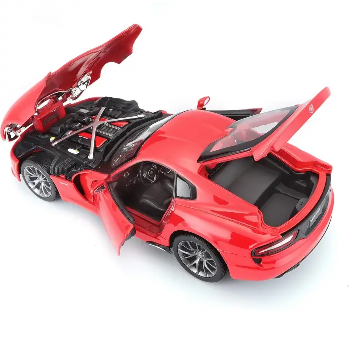 Maisto 1:18 2013 SRT Viper GTS Diecast Model Araba Kırmızı - 31128