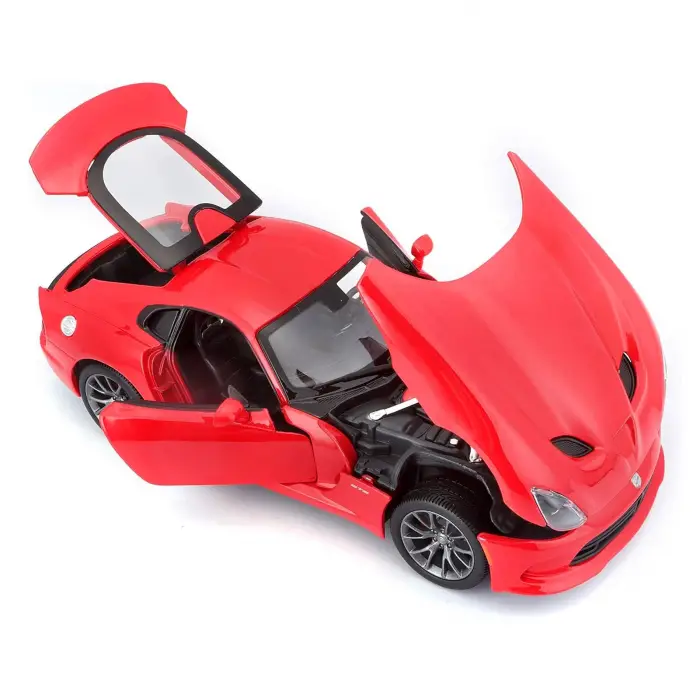 Maisto 1:18 2013 SRT Viper GTS Diecast Model Araba Kırmızı - 31128