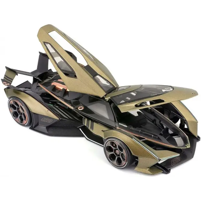 Maisto 1:18 Lambo V12 Vision Gran Turismo Diecast Model Araba Yeşil - 36454