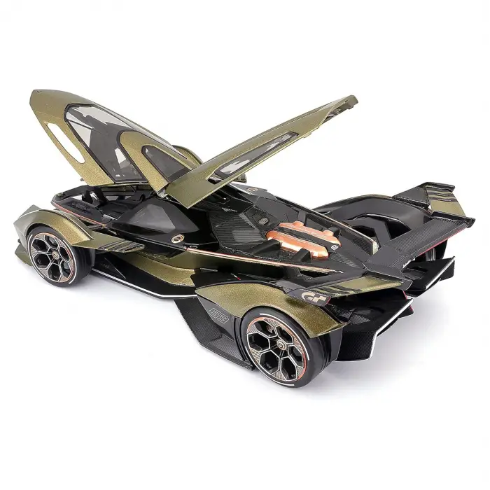 Maisto 1:18 Lambo V12 Vision Gran Turismo Diecast Model Araba Yeşil - 36454