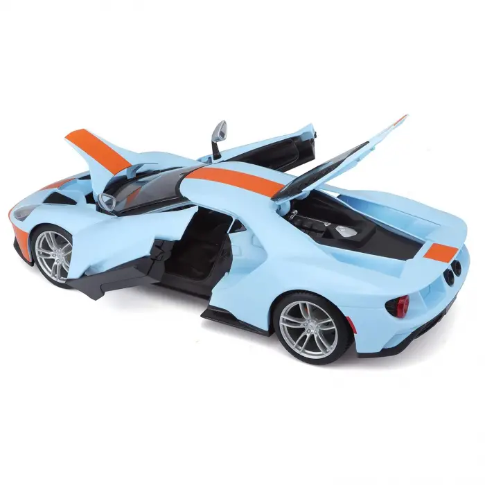 Miasto 1:18 2019 Ford GT Diecast Model Araba Mavi - 31384