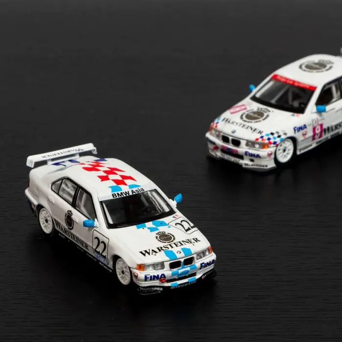 Tarmac Works WERK83 1/64 BMW 320i Macau Guia Race 1996 Joachim Winkelhock WK83-034h