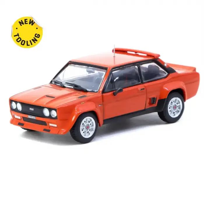 Tarmac Works 1/64 FIAT 131 ABARTH Rally Stradale Red - ROAD64 T64R-094-RE