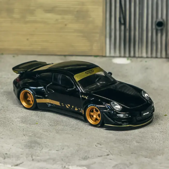 Tarmac Works 1/64 RWB 997 Black - HOBBY64 T64-TL057-BK