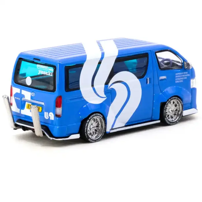 Tarmac Works 1/64 Toyota Hiace Widebody Yasaki Special Edition - HOBBY64 T64-038-YAS