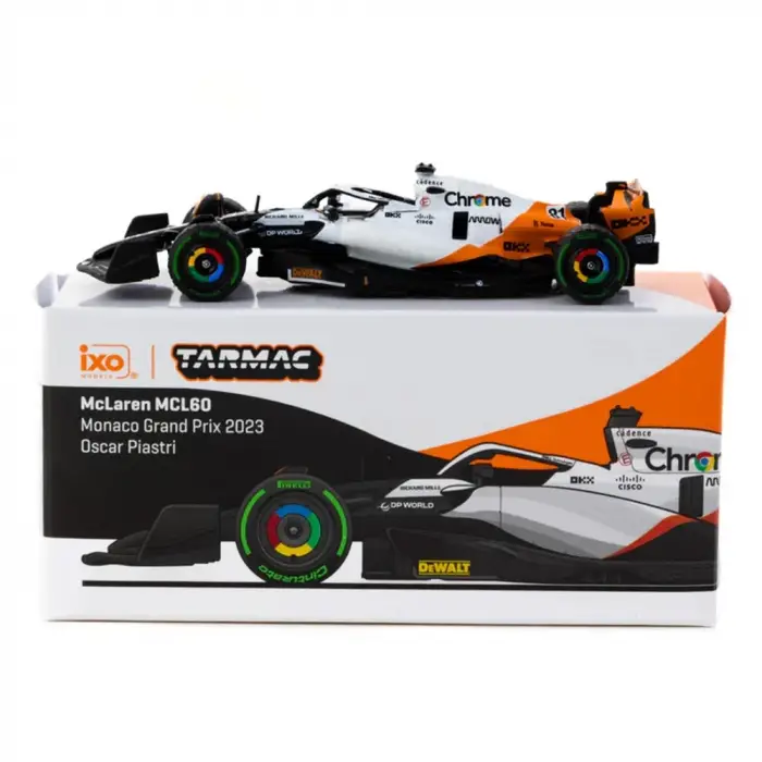 Tarmac Works 1/64 McLaren MCL60 Monaco Grand Prix 2023 T64G-F070-OP1