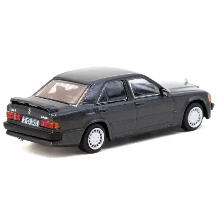 Tarmac Works 1/64 Mercedes-Benz 190 E 2.3-16 Blue-Black metallic - GLOBAL64 T64G-047-BK