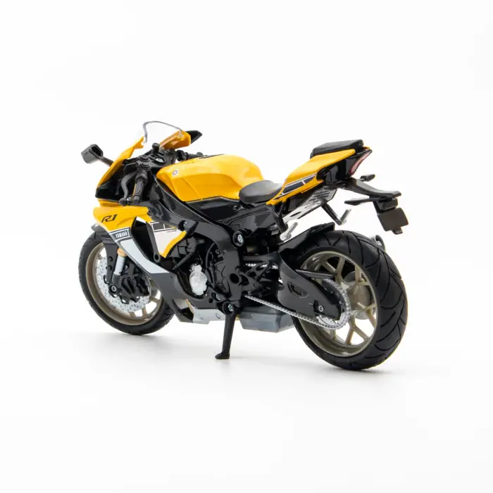 New-Ray 1:12 Yamaha YZF-R1 Diecast Model Motosiklet Sarı - 57803A