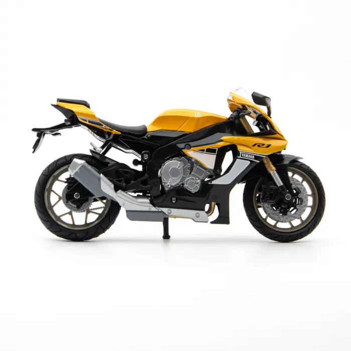 New-Ray 1:12 Yamaha YZF-R1 Diecast Model Motosiklet Sarı - 57803A