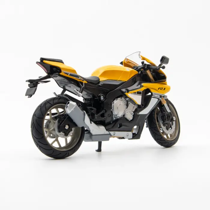 New-Ray 1:12 Yamaha YZF-R1 Diecast Model Motosiklet Sarı - 57803A