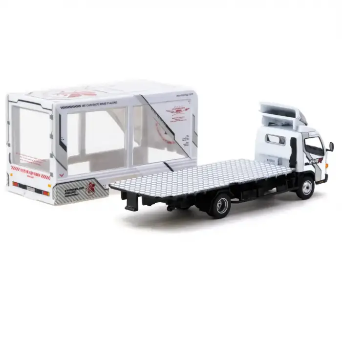 Tarmac Works 1/64 Mitsubishi Fuso Canter Mobile Display Truck EVA Racing - TRUCK64 T64T-TL002-EVA