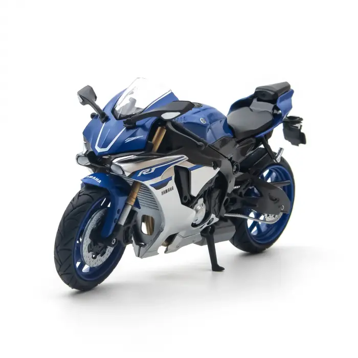 New-Ray 1:12 Yamaha YZF-R1 Diecast Model Motosiklet Lacivert - 57803A