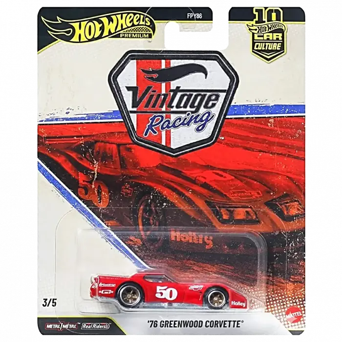 Hot Wheels Premium Vintage Racing Beşli Araba Seti FPY86 - 979T