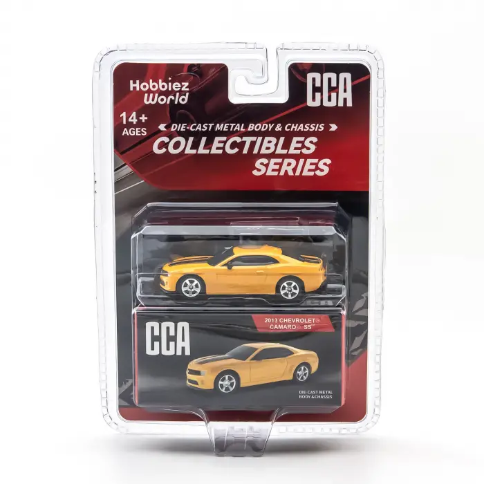 CCA 1:64 Collectibles Series Chevrolet 2013 Camaro SSDiecast Model Araba Sarı - 82530C