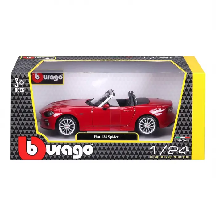 Bburago 1:24 Fiat 124 Spider