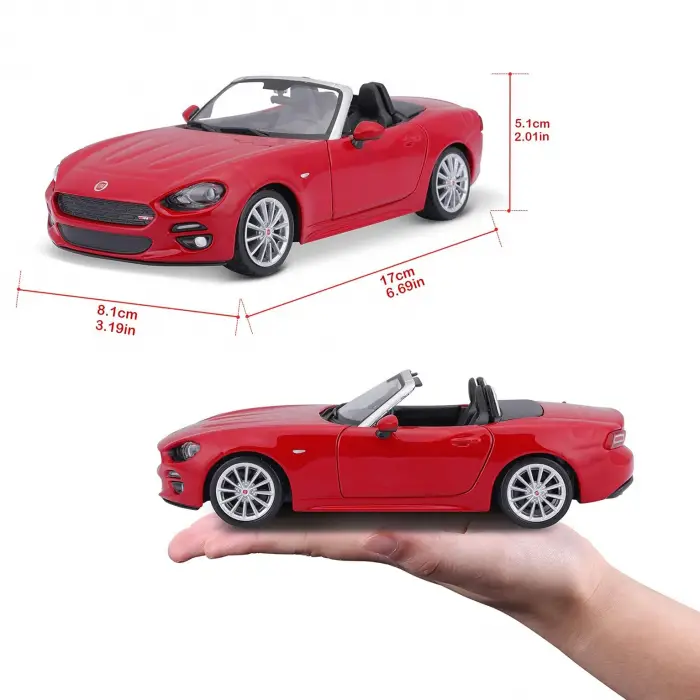 Bburago 1:24 Fiat 124 Spider