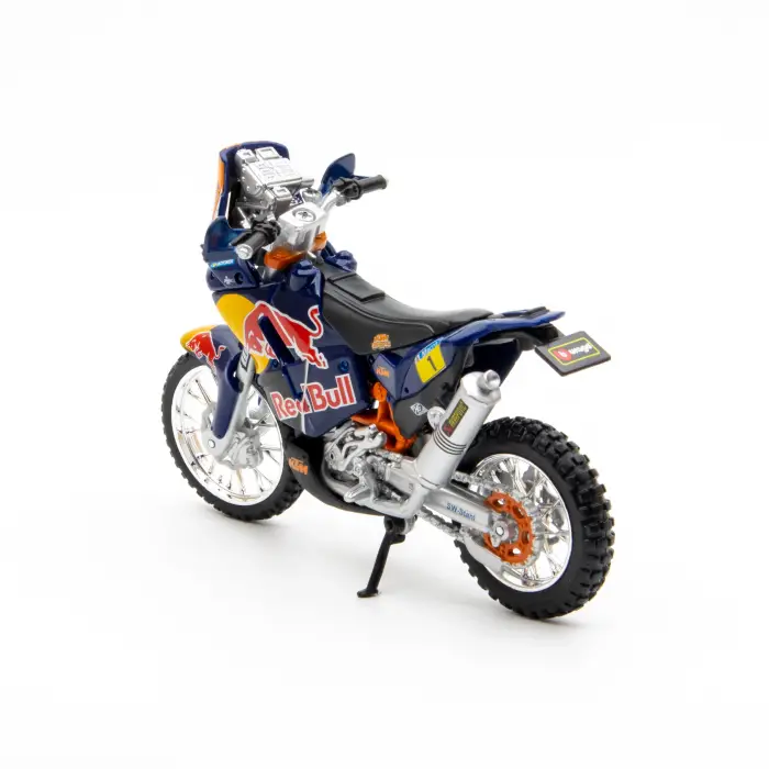 Bburago 1:18 KTM 450 Rally (Dakar Rally) Diecast Model Motosiklet - 51070