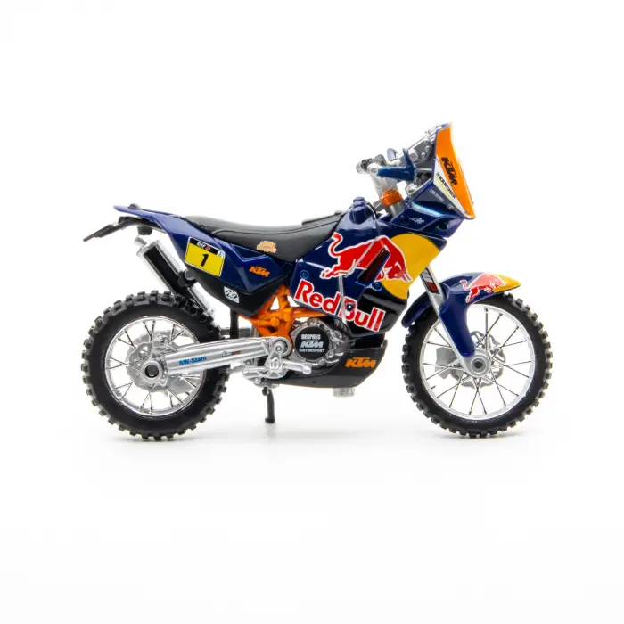 Bburago 1:18 KTM 450 Rally (Dakar Rally) Diecast Model Motosiklet - 51070
