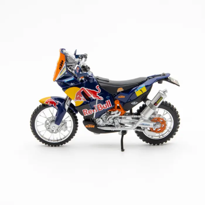 Bburago 1:18 KTM 450 Rally (Dakar Rally) Diecast Model Motosiklet - 51070