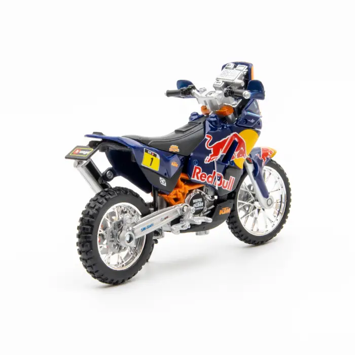 Bburago 1:18 KTM 450 Rally (Dakar Rally) Diecast Model Motosiklet - 51070