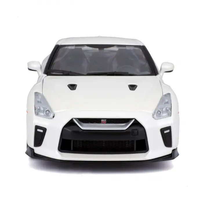 Bburago 1:24 2017 Nissan GT-R Diecast Model Araba Beyaz - 21082