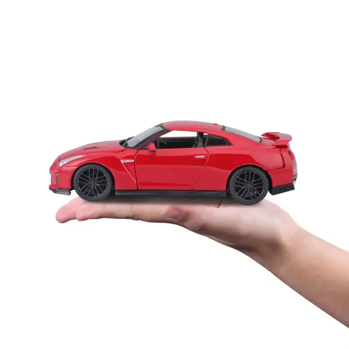 Bburago 1:24 2017 Nissan GT-R Diecast Model Araba Kırmızı - 21082