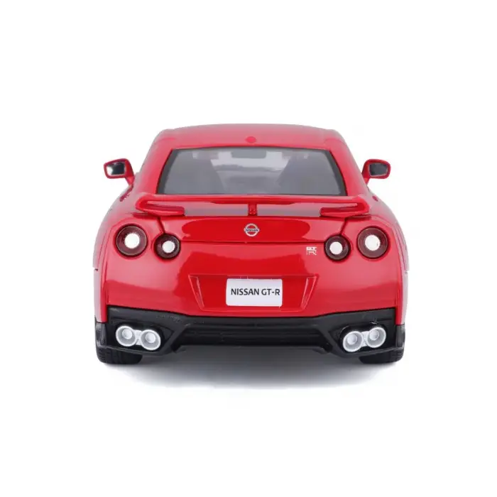 Bburago 1:24 2017 Nissan GT-R Diecast Model Araba Kırmızı - 21082
