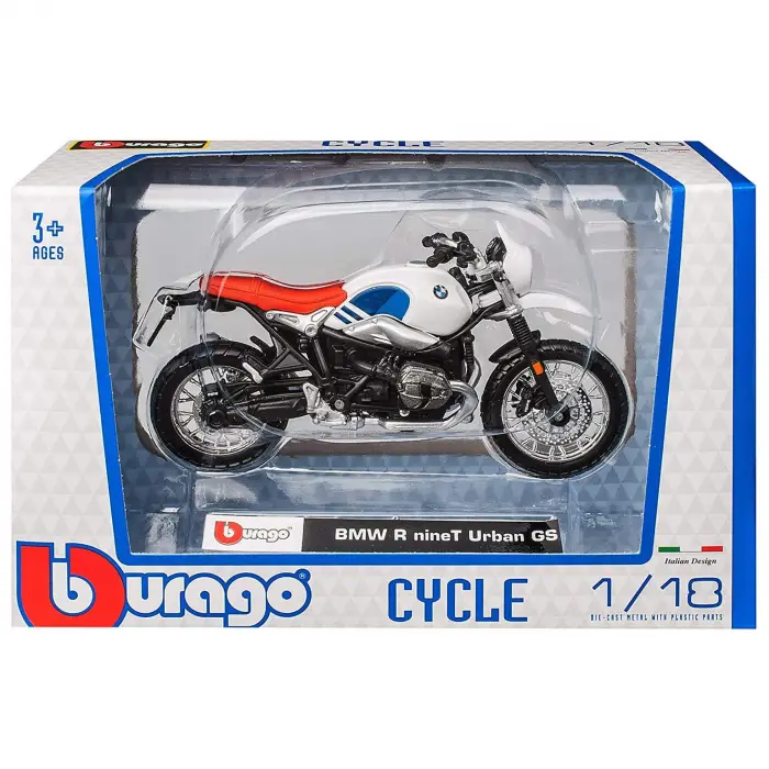 Bburago BMW R Nine T Urban GS 1/18