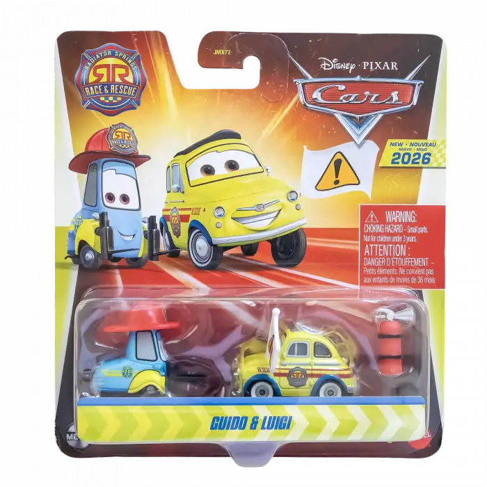 Disney Pixar Cars - Guido & Luigi - Race&Rescue