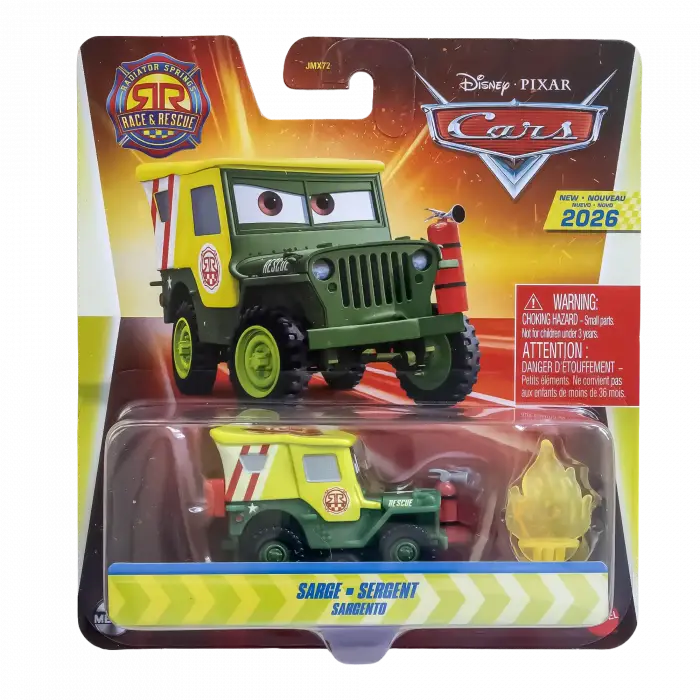 Disney Pixar Cars - Sarge - Race&Rescue