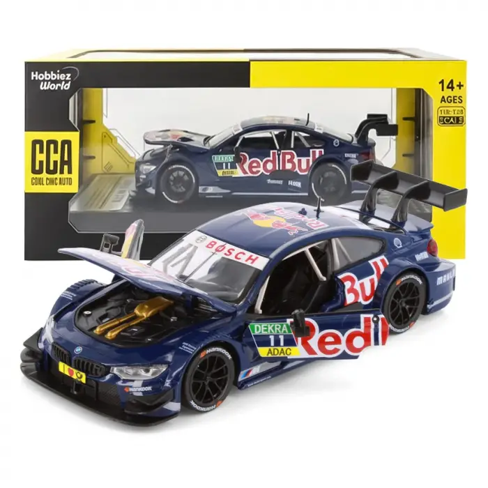 CCA 1:24 BMW M4 DTM Red Bull Diecast Model Araba - 68295A