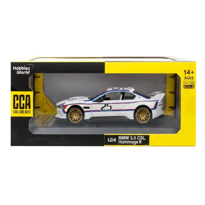 CCA 1:24 BMW M6 GT3 Diecast Model Araba Beyaz - 68278AW