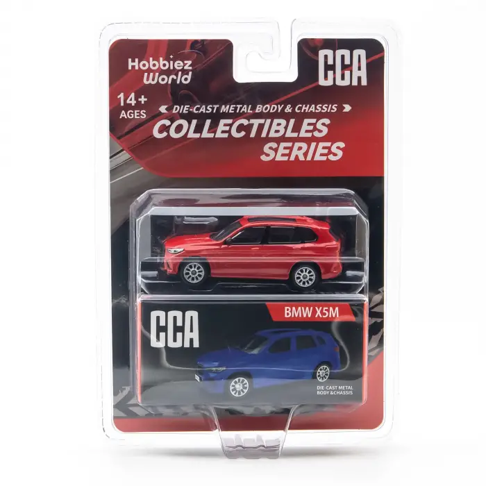 CCA 1:64 Collectibles Series BMW X5M Diecast Model Araba Kırmızı - 82523CK