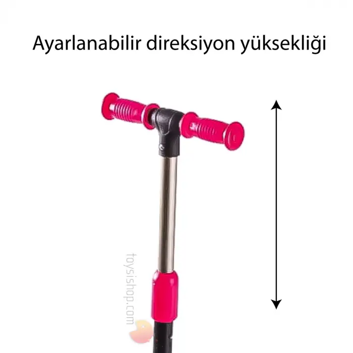 Cool Wheels Combo Oturaklı Scooter Pembe - FR59564