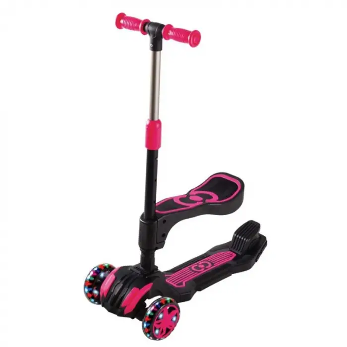Cool Wheels Combo Oturaklı Scooter Pembe - FR59564