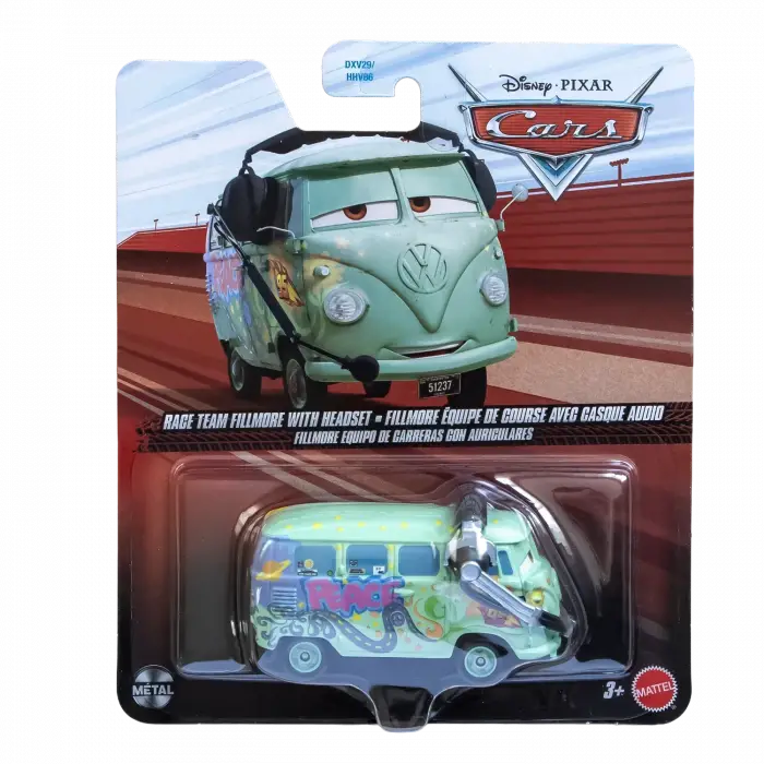 Disney Pixar Cars - Race Team Fillmore With Headset
